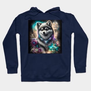 Fantasy Pomsky Hoodie